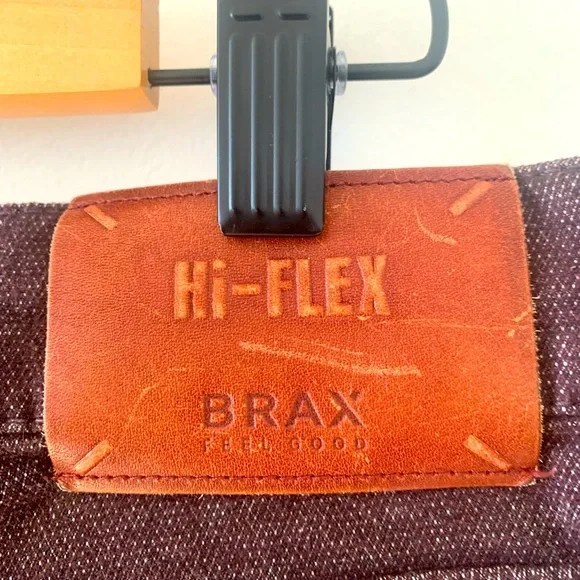 Stylish Brax Chuck Modern Feel Good Cotton/Poly Blend Men’s Brown Pant size XL - Picture 8 of 14